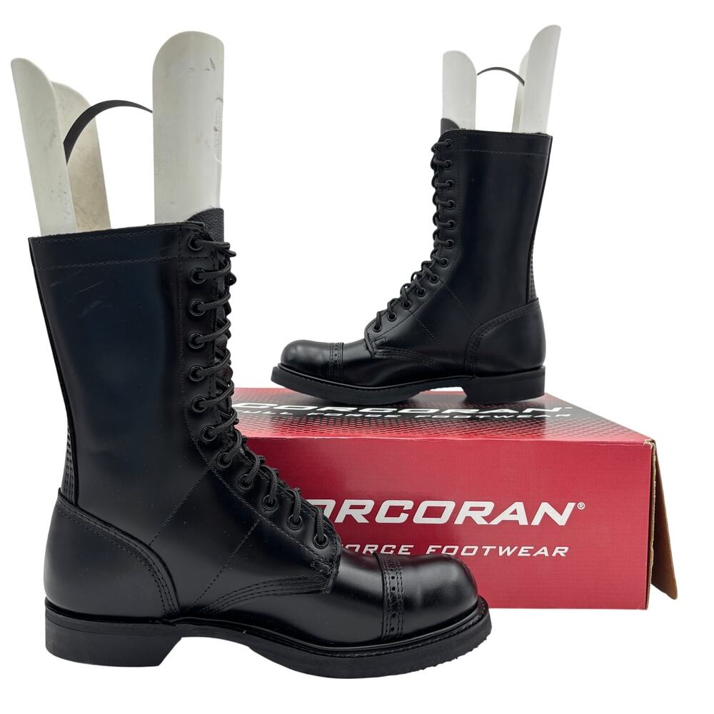 NEW Corcoran 975 10" Jump Boots Men's 8 D Combat Made in USA